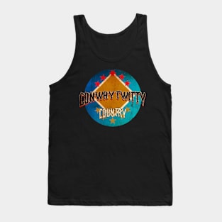 Conway Twitty - Art Drawing Tank Top